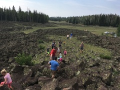 Climbing on the Lava Field1